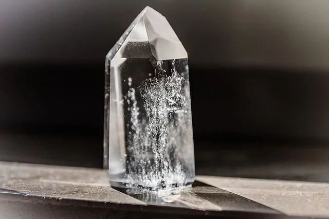 dream with transparent crystal