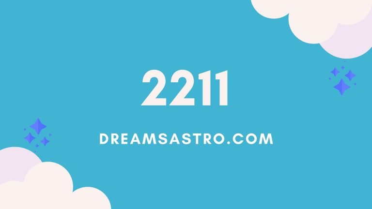 Angel Number 2211 Message From Angels Dreamsastro